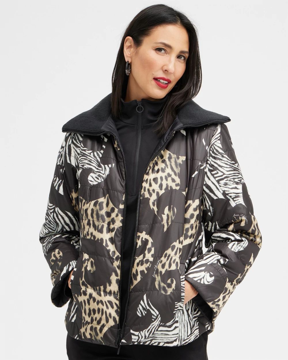 Zenergy Reversible Puffer Jacket | Chico's